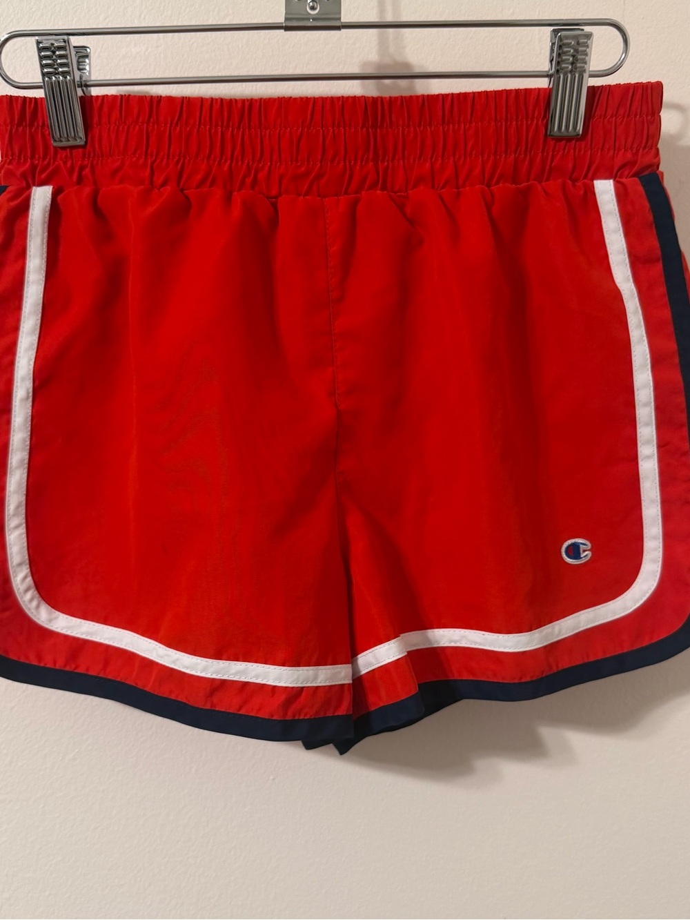 Champion Red Athletic Shorts Youth Size Large